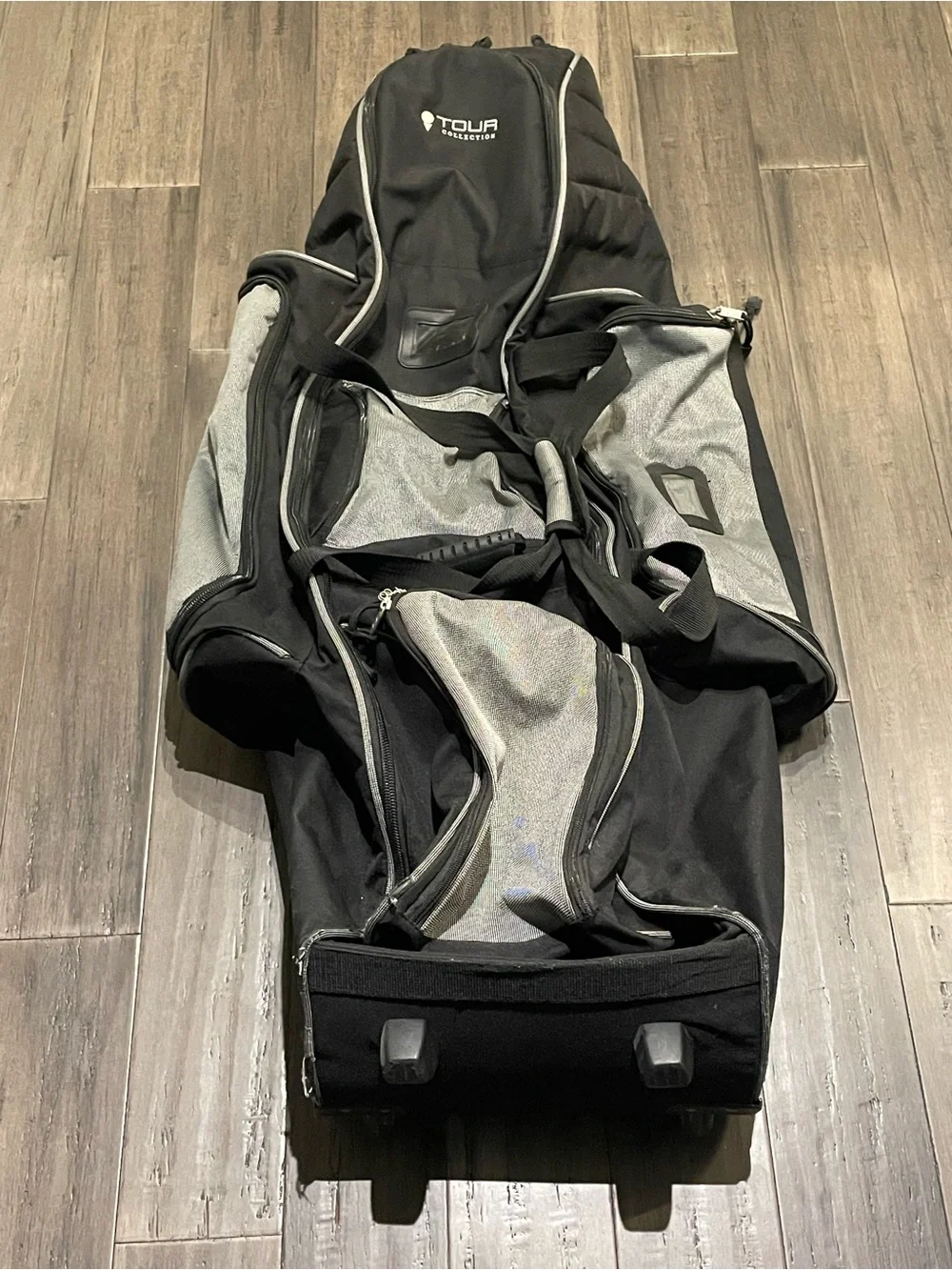 Tour Collection Rolling Golf Travel Bag Soft Case Wheeled Club Travel Cover